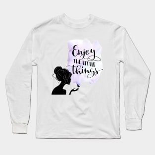 enjoy little things Long Sleeve T-Shirt